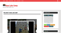 Desktop Screenshot of basslakecamp.org